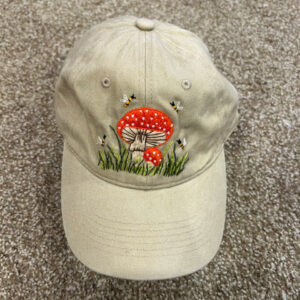 Hand embroidery baseball hat