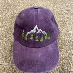 Hand embroidery baseball hat