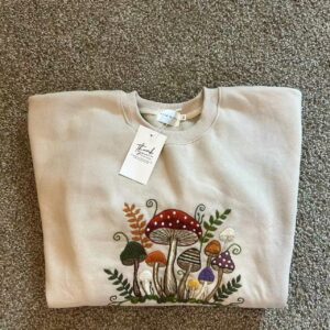 Hand embroidered Sweatshirt