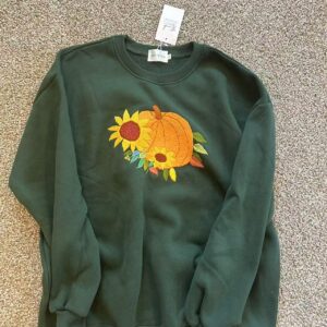 Hand Embroidered Sweatshirt