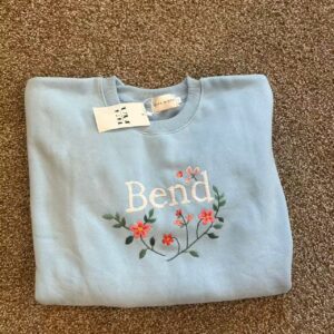 Hand Embroidered Sweatshirt