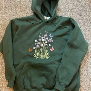 Hand Embroidered Hoodie