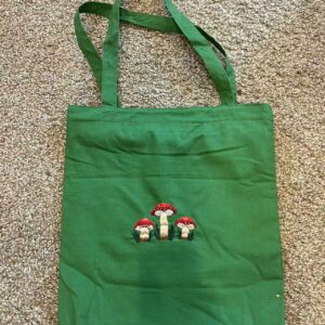 Hand Embroidered Tote Bag