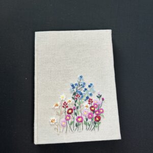 Hand Embroidered notebook